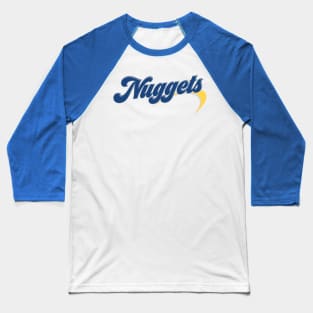 Vintage Nuggets Aesthetic Funny Retro Chicken Streetwear Baseball T-Shirt